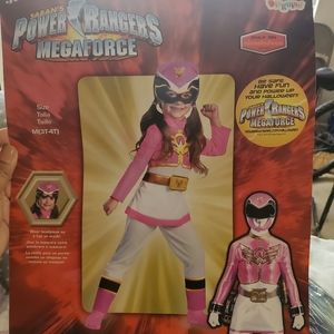 Pink Power Rangers Costume